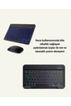 Tüm Cihazlarla Uyumlu RGB Işıklı Kablosuz Klavye ve Mouse Seti