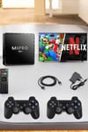 TV Box Çift Oyun Kollu 10000 Oyunlu Atari