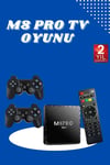 TV BOX M8 PRO MINI 4 8 10 K HD HDR Android Tv 5G Retro 10000 Oyunlu