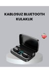 TWS A10s Bluetooth 5.0 Kulaklık Powerbank Şarj Kutulu Mini Tasarım
