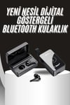 Tws Bluetooth Kulaklık Aynalı Kulaklık Dijital Göstergeli Dokunmatik Kontrol