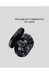 TWS Bluetooth Kulaklık Kulak İçi Kablosuz Dijital Göstergeli Çağrı Cevaplayabilen