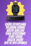 Ultra 3 Kordonlu Amoled Ekran Akıllı Saat Çok Fonksiyonlu Uyku ve Sağlık Takibi