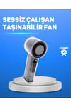 Ultra Sessiz USB Şarjlı Fan | Taşınabilir ve Hafif Tasarım