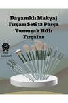 umuşak Kıllı Estetik Tasarımlı 13'lü Makyaj Fırçası Seti Günlük ve Profesyonel Kullanım