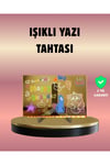 USB Bağlantılı LED Akrilik Çizim ve Not Tahtası