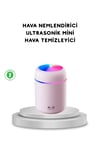 USB Bağlantılı LED Işıklı Hava Nemlendirici – Sessiz ve Kullanıcı Dostu Tasarım
