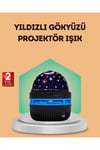 USB Galaxy Projektör Lamba – Romantik Atmosfer, Çocuk Odası, Parti ve Düğün Işığı