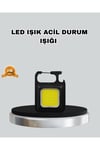 USB Şarjlı 800 Lümen LED Fener – Mini Boy, 3 Işık Modlu, Anahtarlık Tipi El Feneri