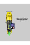 USB Şarjlı Şeffaf Gövdeli Saç Kesme Cihazı