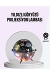 USB Şarjlı Uzay Temalı Işık Projektörü Hava Nemlendirici