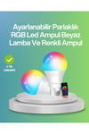 Uzaktan Kumandalı Akıllı LED Ampul, Enerji Tasarruflu
