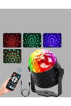 Uzaktan Kumandalı RGB Disko Projektör Işığı