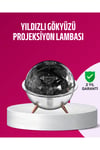 Uzay Temalı Projeksiyonlu Nemlendirici USB Güçlü Gece Lambası