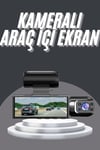 Video ve Fotoğraf Kaydedici Sürüş Kamerası Ön ve Arka Çift Kameralı