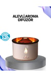Volkan Efektli Aroma Difüzörü – Sessiz Çalışma, Otomatik Kapanma ve LED Işık