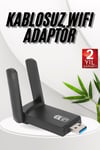 Wifi Adaptörü Bt5.0 Wifi 2'si Bir Arada Çift Bantlı Çift Anten