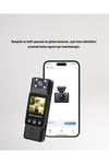 WiFi Destekli Mini Kamera – 180° Dönebilen Lens, 1080P Video, TFT Ekranlı