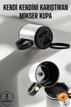 Yazılı Mug Kupa Karıştırıcı Özelliği Ve Paslanmaz Çelik