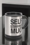 Yazılı Mug Kupa Karıştırıcı Özelliği Ve Paslanmaz Çelik