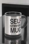 Yazılı Mug Kupa Karıştırıcı Özelliği Ve Paslanmaz Çelik