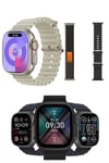 Yeni Nesil Akıllı Kol Saati Nabız Ölçer GPS Uyumlu 49 MM Kasa