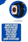 Yeni Nesil Akıllı Kol Saati Nabız Ölçer GPS Uyumlu 49 MM Kasa