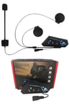 Yeni Nesil Dinleme Ve Konuşma Özellikli Intercom Kask Kulaklığı 5.0 Bluetooth