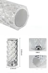 Yeni Nesil Modern Kristal Masa ve Gece Lambası Dokunmatik Renk Değiştirebilen