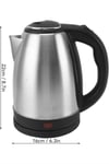 Yeni Nesil Saplı Uzun Ömürlü Paslanmaz Çelik Su Isıtıcı Kettle