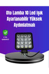 Yoğun Işık Gücüne Sahip LED Far | Traktör, Off-Road ve Kamyonet Uyumlu