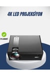 Yüksek Çözünürlüklü Projektör, HDMI/USB, Kumandalı, Eğitim ve Sunum Uygun