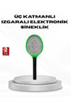Yüksek Gerilimli Elektronik Sinek Raket – Sessiz, Kimyasız ve Güvenli Kullanım