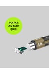 Yüksek Performanslı AA USB Şarjlı Lityum Pil | 1.5V Sabit Güç | 2’li Paket