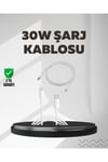 Yüksek Saflıkta Bakır Çekirdekli 30W Hızlı Şarj Kablosu