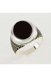 Yuvarlak Metal Erkek Yüzük