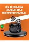 YXG10 Açık Kulak Bluetooth Kulaklık – Klipsli, Güvenli Spor Tasarım, 30 Saat Pil