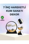 Zihin Açıcı Kum Manzarası – 3D Dinamik Kum Tablosu, Dekoratif, Dönüştükçe Yenilenen Sakin