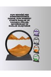 Zihin Açıcı Kum Manzarası – 3D Dinamik Kum Tablosu, Dekoratif, Dönüştükçe Yenilenen Sakin