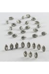 8 mm Arpa Kesim Metal Harf ( metal tesbih harfi )