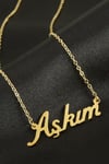 Aşkım isimli kolye (Kişiye Özel)