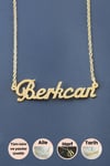 Berkcan İsimli Kolye