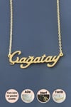 Çağatay İsimli Kolye