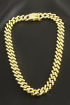 Chain Zirkon Taşlı Lüks Çelik Kolye