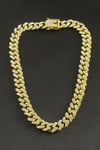 Chain Zirkon Taşlı Lüks Çelik Kolye