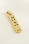 Çubuk Çelik Kolye Ucu 1*4,5 cm