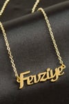 Fevziye isimli kolye (Kişiye Özel)