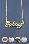 Göktuğ İsimli Kolye
