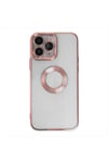 iPhone 14 Pro Lensli Lazer Silikon Kılıf (Kamera Korumalı)