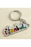 İstanbul Yazılı Metal Anahtarlık